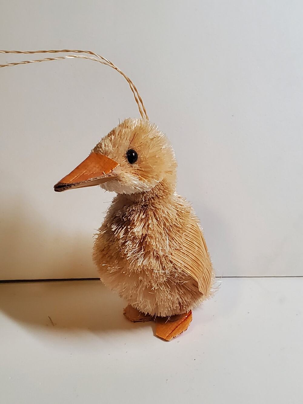 Natural Fiber Ornament - Duck